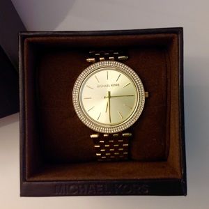 Gold Michael Kors Watch with original box & tags!